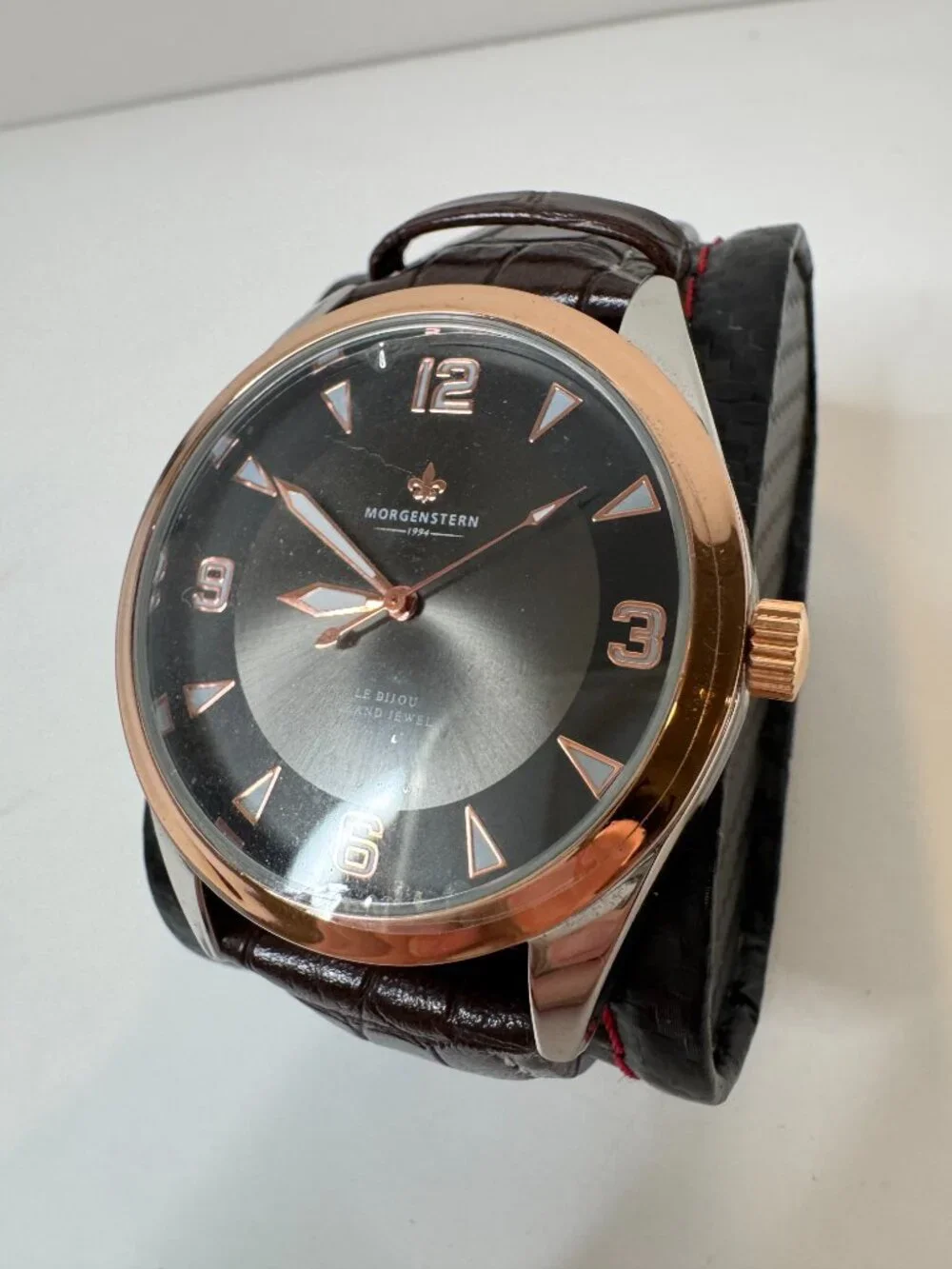 NWOT Morgenstern 1994 Le Bijou Grand Jewel Cal. SL68 Watch Authentic German Desi